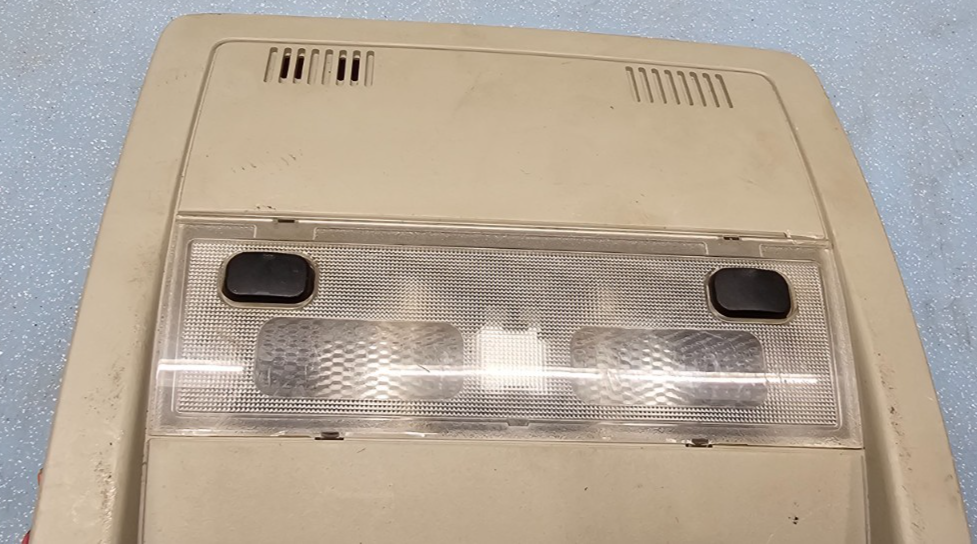 🔥07-13 Chevy Silverado Sierra Overhead Console Map Dome Light Roof Storage TAN