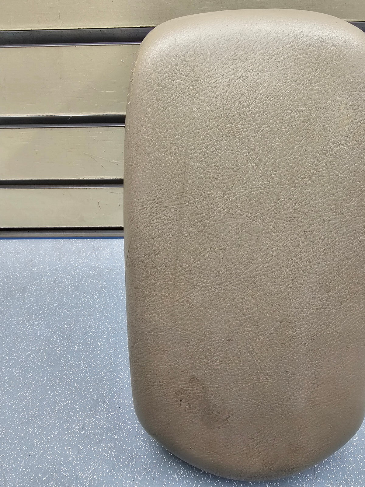 🔥06-12 Toyota Rav4 Center Console Armrest Lid Cover Top Leather Assembly Tan