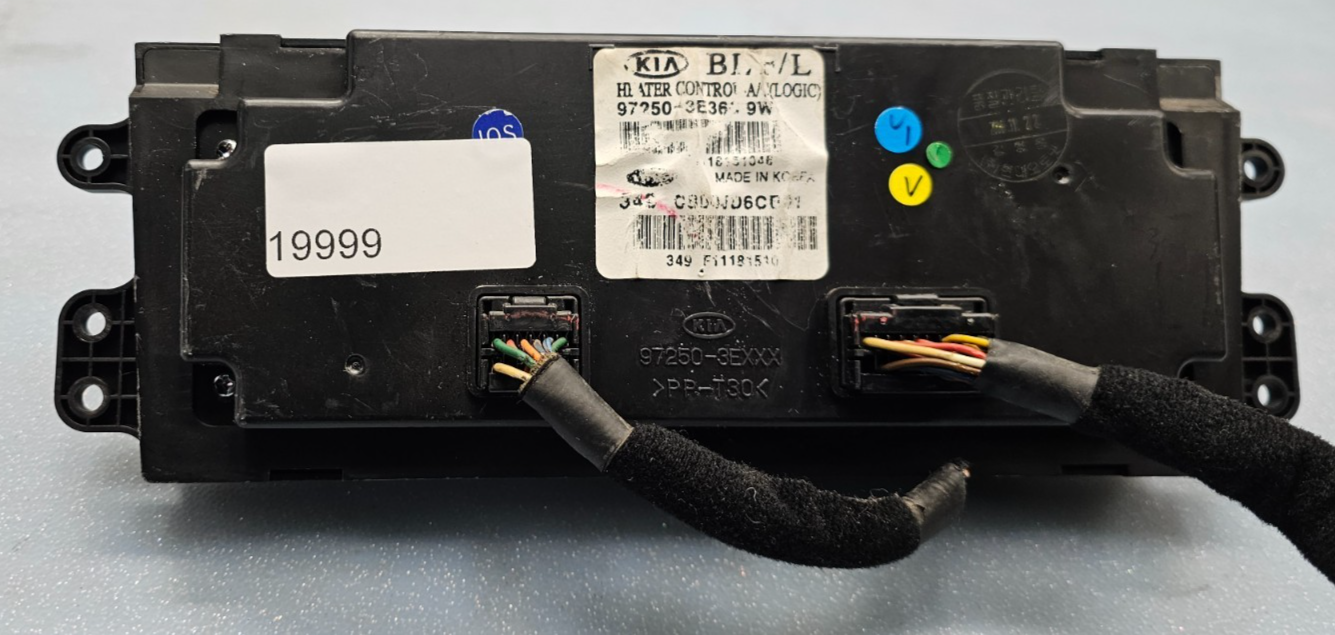 🔥07-09 Kia Sorento LX Dash AC A/C HVAC Heater Climate Temperature Control Black
