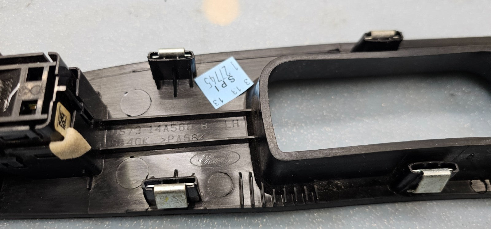 🔥13-16 FORD FUSION REAR LEFT DRIVER WINDOW DOOR CONTROL SWITCH LOCK BLACK OEM