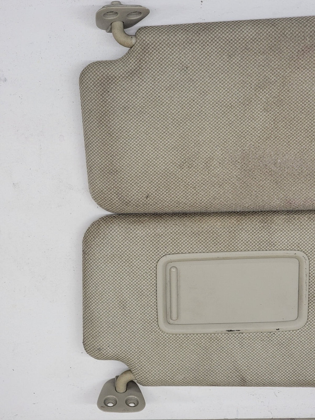 🔥2007-2012 Nissan Versa Sun Visor sunvisor  driver & passenger set LIGHT GRAY
