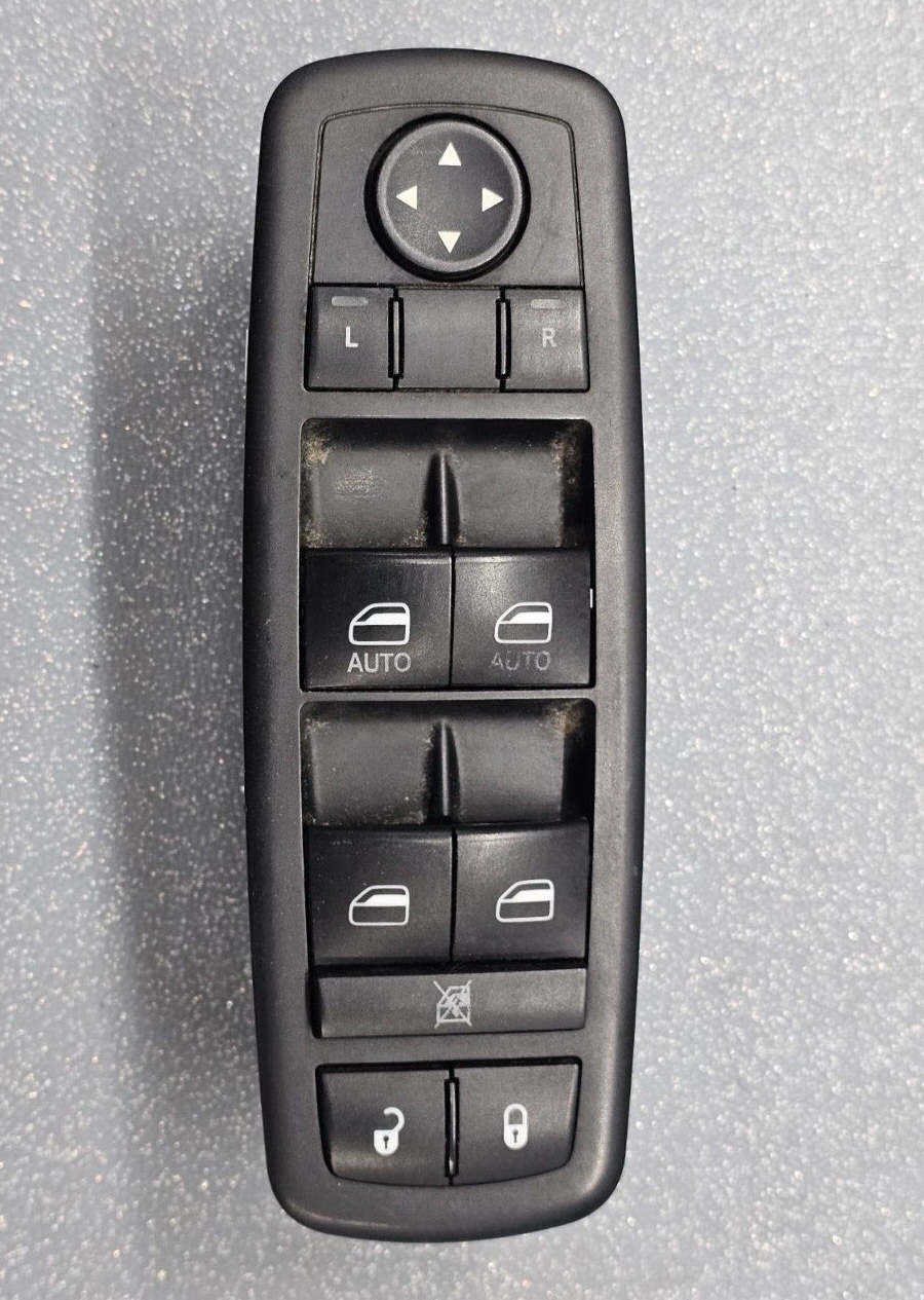🔥08-20 Grand Caravan Town Country Master Left Driver Window Switch BLACK WS29