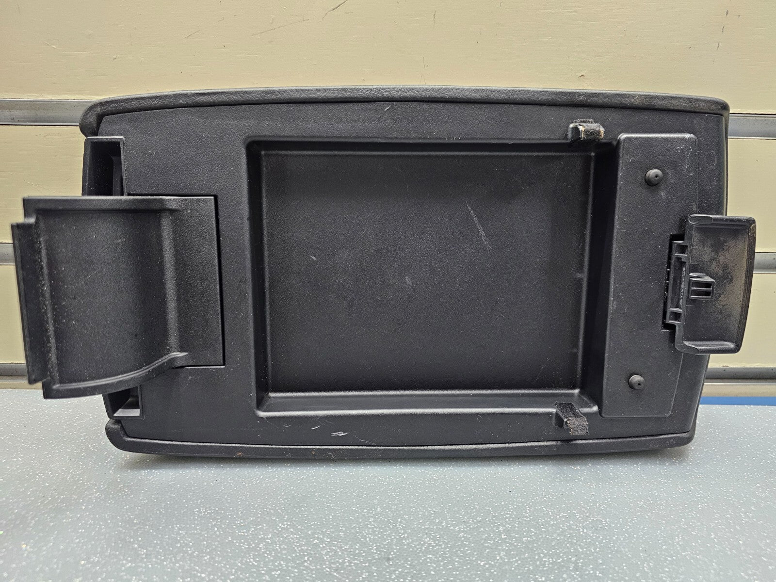 🔥10-13 Mazda 3 Center Console Armrest Lid Leather Cover Top Pad Assembly Black