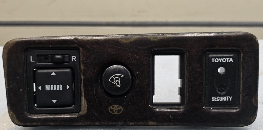 🔥97-01 ​Camry Dash Dimmer Power Mirror Control Switch Bezel Assembly Wood