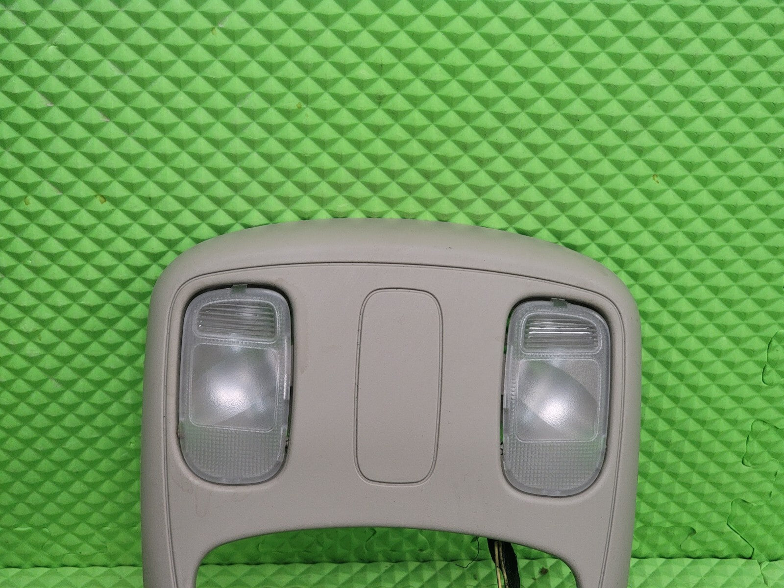 🔥02-05 Dodge Ram Overhead Console Map Dome Light Lamp Storage Assembly Gray