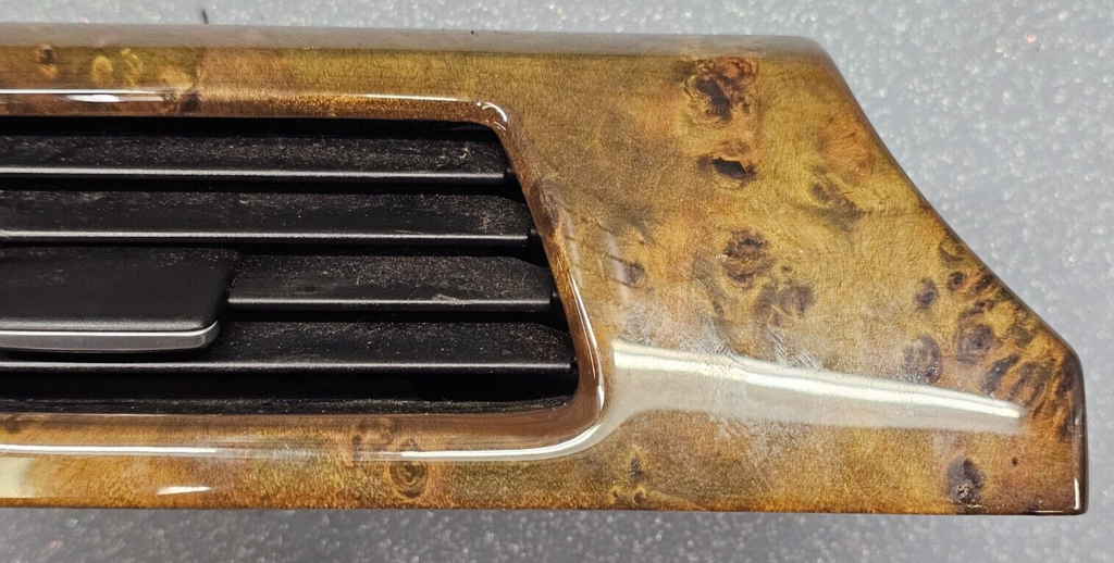 🔥04-10 BMW 535I 525I 530I 550I Left Driver Dash Air Vent Conditioning WOOD OEM