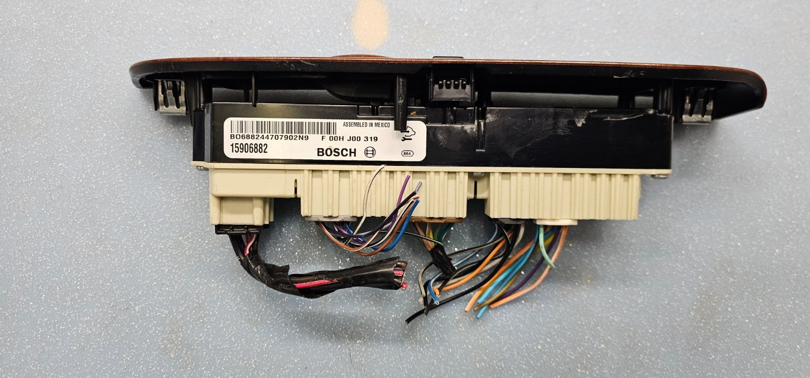 07-13 Sierra Silverado Front Right Passenger Power Window Door Switch Wood WS19