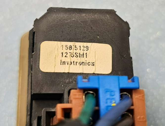 🔥99-02 Chevy Silverado SIERRA Power Window Switch Lock REAR Left/Right Tan WS3