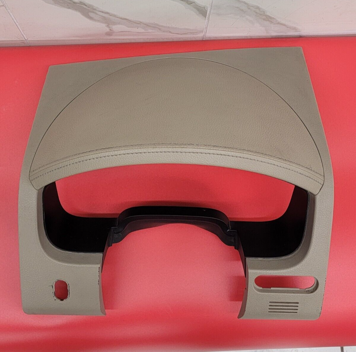 🔥04-08 Ford F-150 Dash Instrument CLUSTER Bezel Speedometer Gauge Trim TAN C14