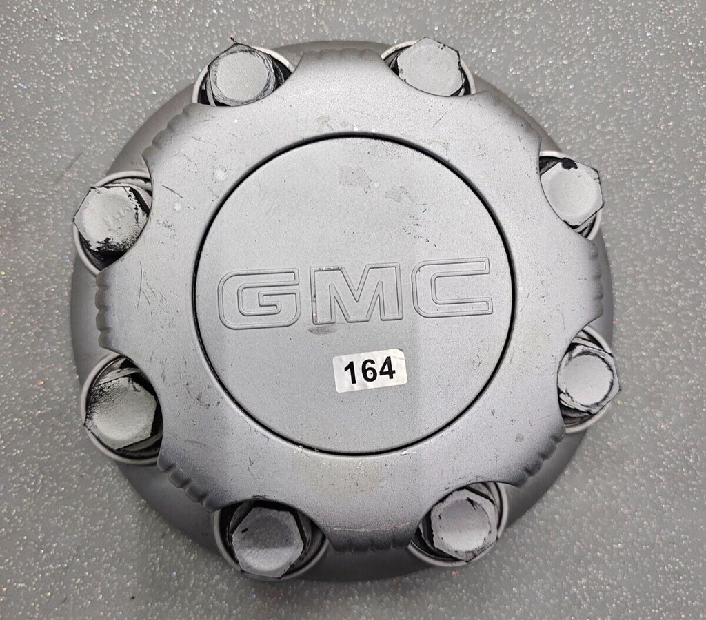 99-04 Chevy Silverado GMC Sierra Front Rear Wheel Center Cap Hub Cap Cover 6 Lug