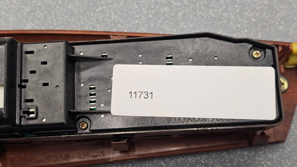 🔥03-08 Corolla Matrix Left Driver Master Power Window Switch Assembly Wood OEM