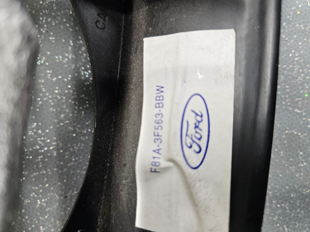 🔥1997-2003 Ford F-150 F-250 EXPEDITION Leather Steering Wheel Cruise Black OEM