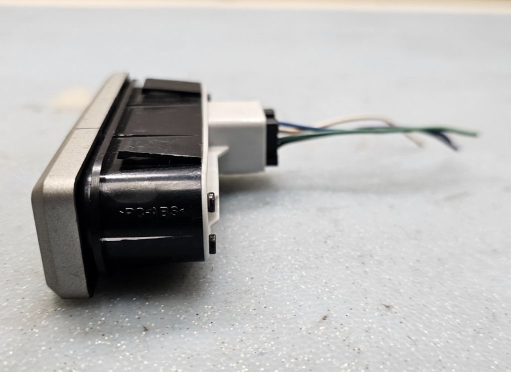 🔥07-10 LINCOLN MKZ MKX DASH INFO SETUP RESET CONTROL SWITCH ASSEMBLY SILVER OEM