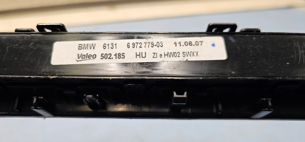 🔥07-10 BMW X5 E70 Dash AC Heater Climate Temperature HVAC Control Panel OEM