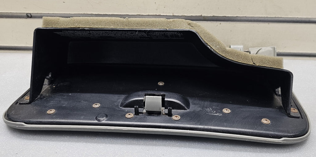 🔥96-00 Grand Caravan Dash Glove Box Storage Compartment Assembly Panel Gray