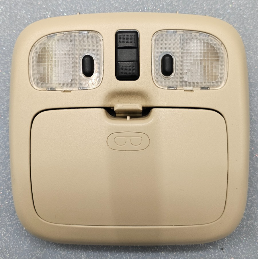 🔥01-07 Escape Mariner Tribute Overhead Console Map Dome Light Lamp Assembly Tan