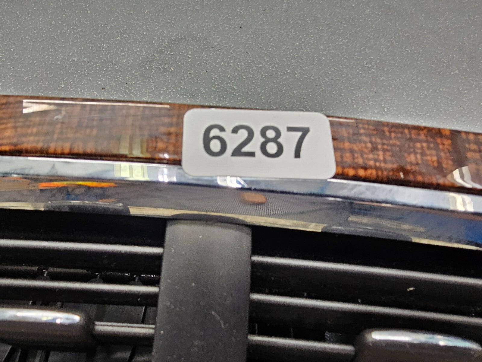 🔥2008 - 2012 Chevrolet Malibu Center Dash Double Air Vent BEZEL WOODGRAIN