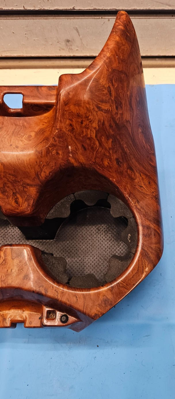 🔥00-06 TOYOTA TUNDRA SEQUOIA CENTER CONSOLE TRIM CUP DRINK HOLDER WOODGRAIN