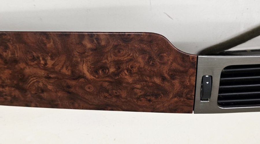 🔥07-13 Suburban TAHOE YUKON Dash Radio Bezel Trim RIGHT Panel w/ Vent WOOD B36
