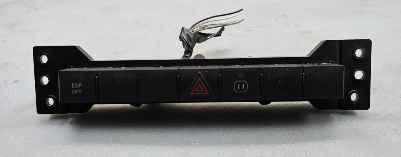 🔥08-10 Grand Cherokee Commander Hazard Light Parking Assist Control Switch 