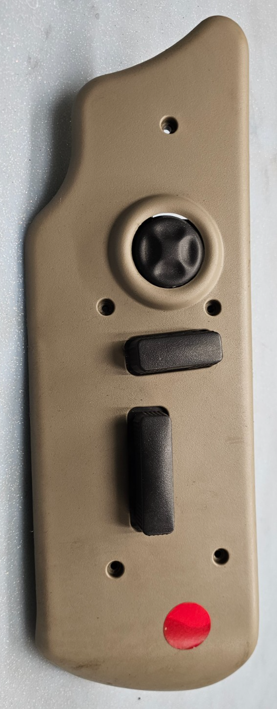 🔥03-06 SILVERADO SIERRA Front RIGHT PASSENGER Seat Adjuster Heat SWITCH Tan