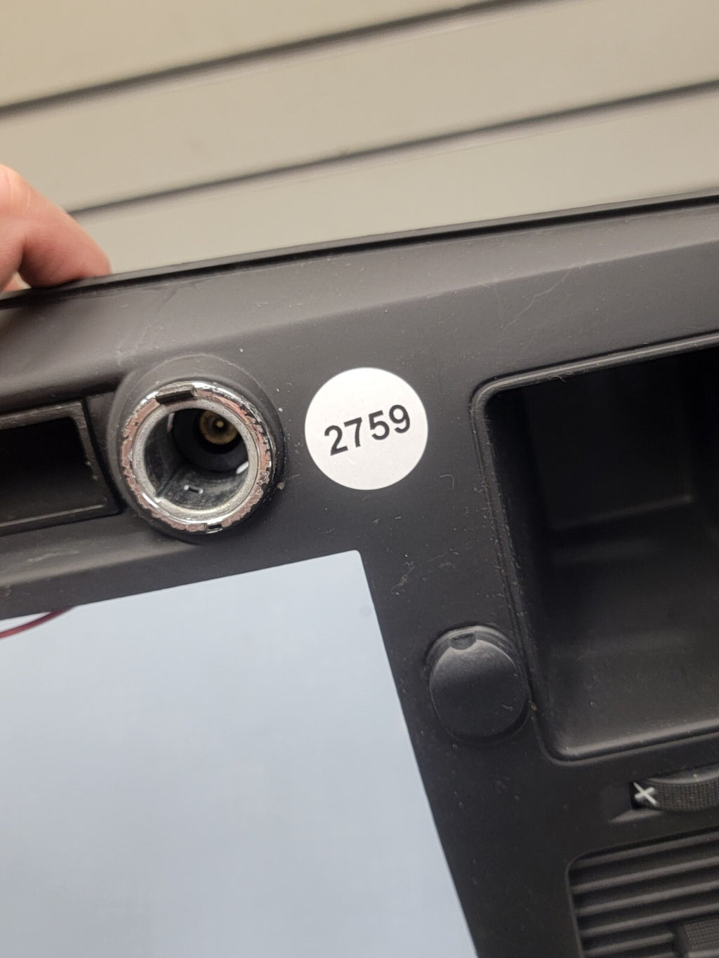 🔥2007-2014 Chevy Silverado SIERRA Center Dash Radio Bezel Climate Trim BLACK
