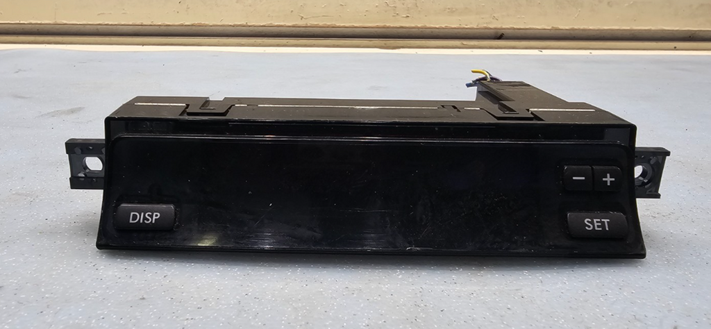 🔥07-09 SUBARU LEGACY OUTBACK DIGITAL CENTER DASH AUTO CLOCK ASSEMBLY BLACK