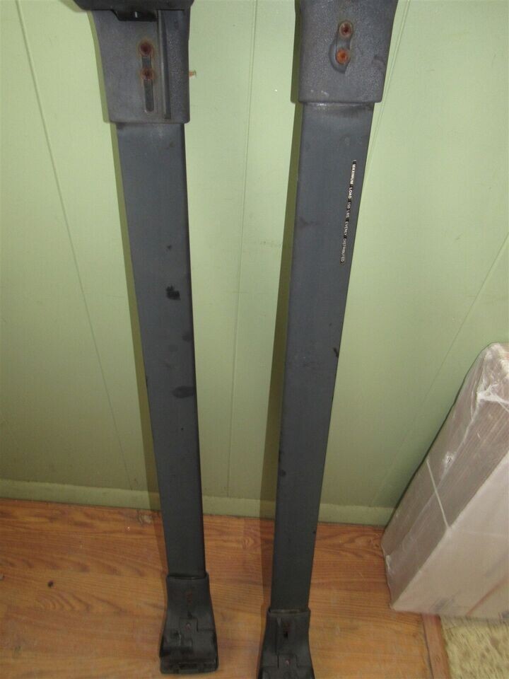 🔥03-08 Subaru Forester - Roof Rack OEM Cross Bar Set Tie Down Rail