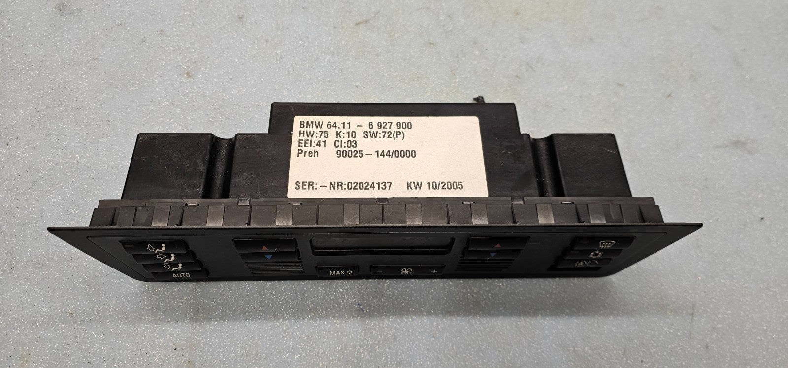 🔥99-06 BMW E46 3Series Dash Heater Climate Temperature Control Unit Conditioner