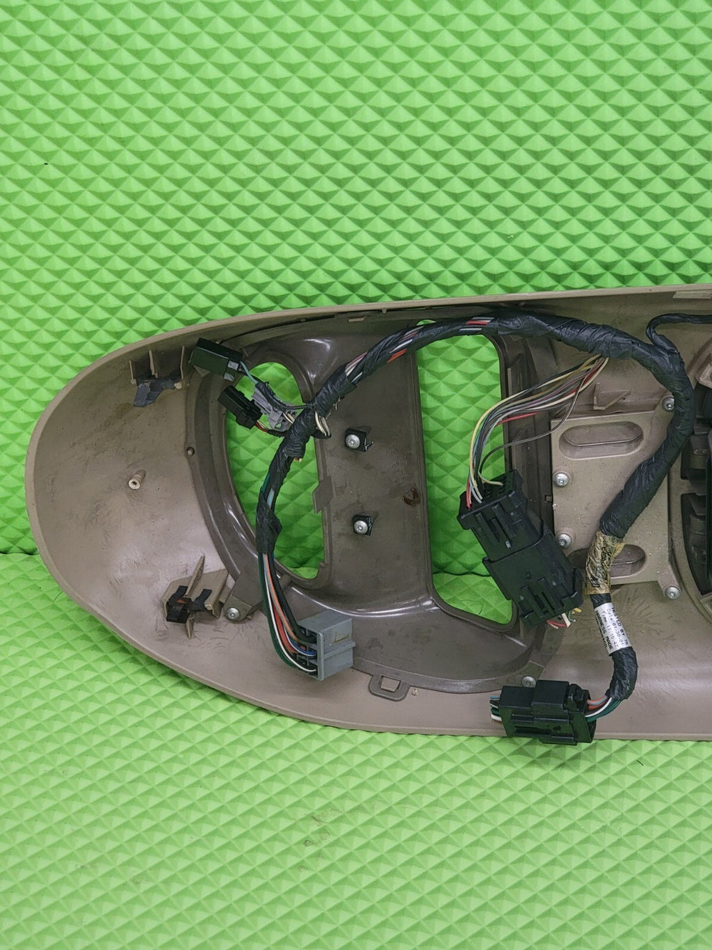 🔥97-02 Ford Expedition Overhead Climate Console Map Light Display OEM TAN