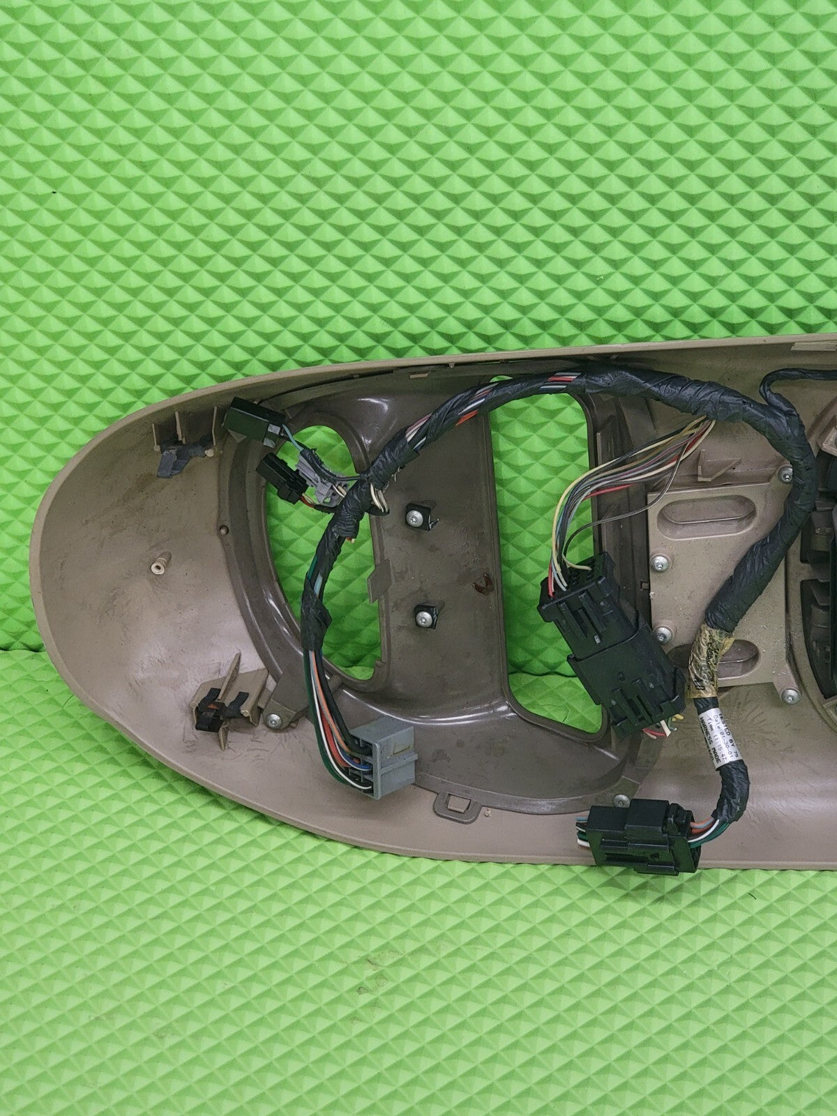 🔥97-02 Ford Expedition Overhead Climate Console Map Light Display OEM TAN