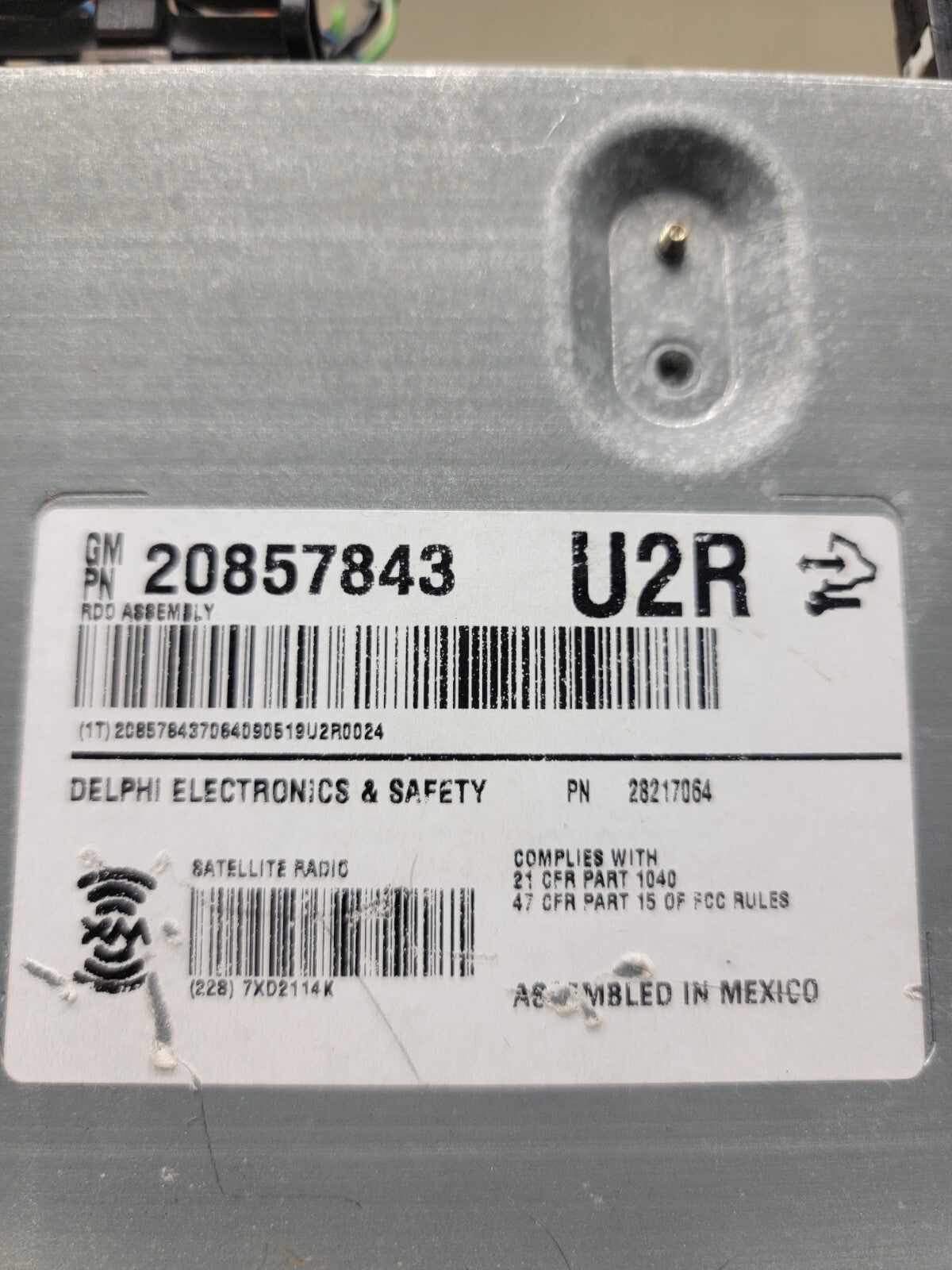 🔥09-14 Cadillac CTS AM-FM CD DVD Player Radio Receiver Satellite Assembly OEM