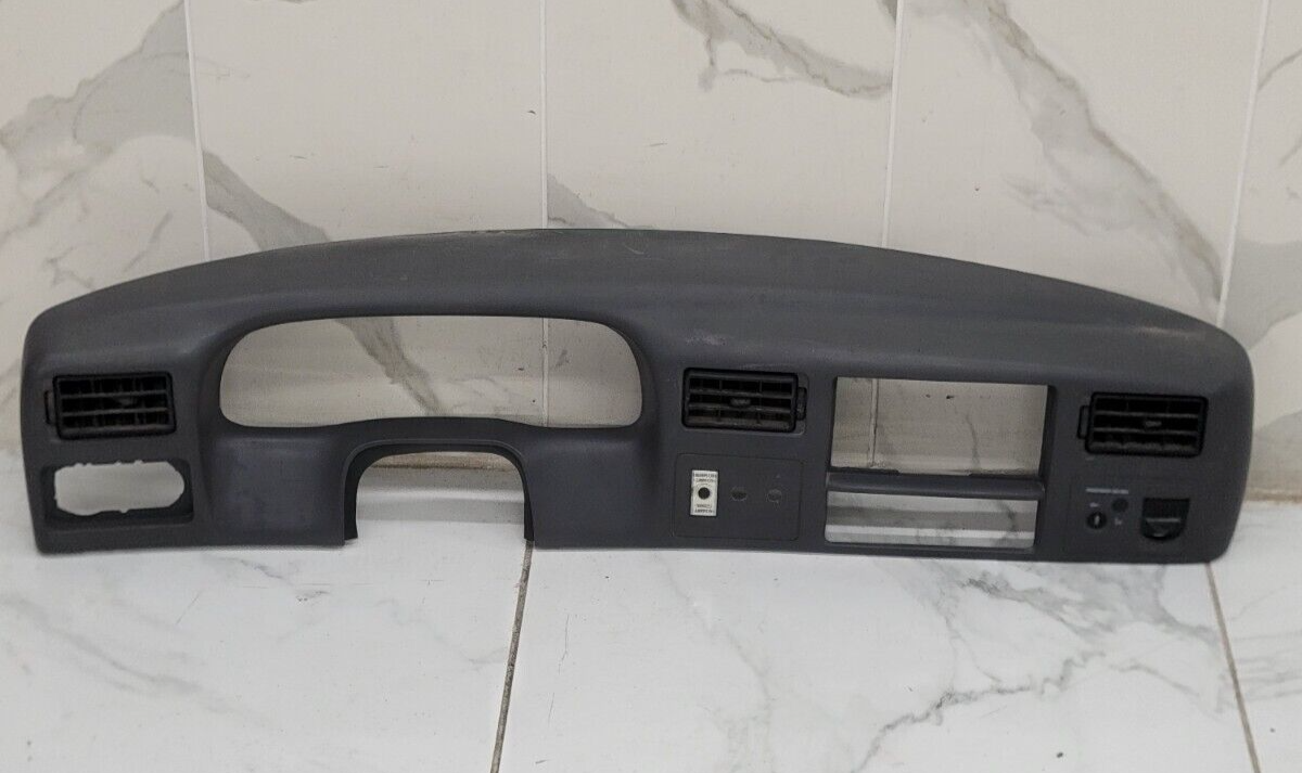 99-04 Ford F250 F350 Dash Instrument Cluster Speedometer Bezel Panel LT Gray C22