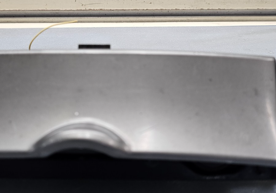 08-11 Highlander Center Dash Storage Pocket Instrument Panel Compartment Silver