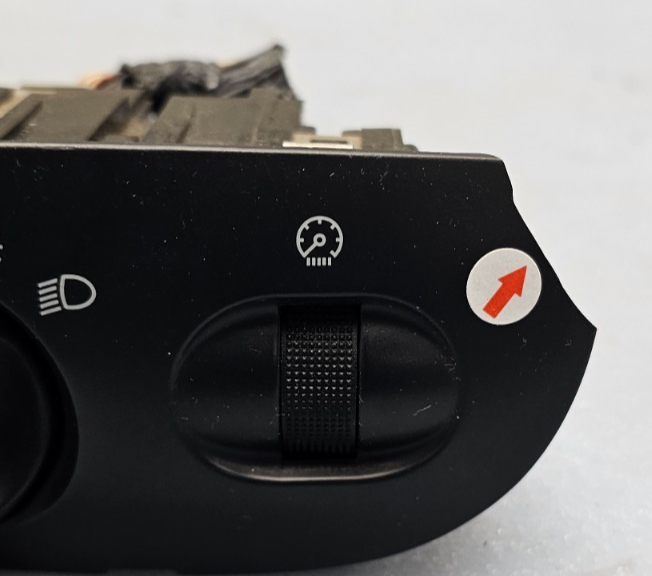 🔥97-03 Ford F-150 EXPEDITION Headlight Dimmer Lamp Switch w/ Fog BLACK HS3