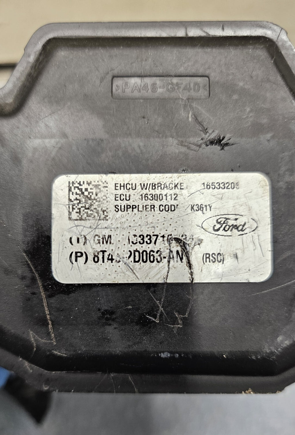 08-09 FORD EDGE ABS ANTI-LOCK POWER BRAKE PUMP ACTUATOR MODULE MOTOR ASSEMBLY