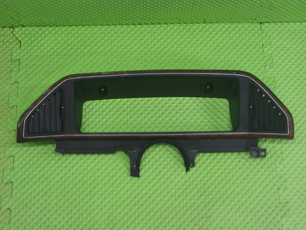 87-91 Ford F-150 F250 BRONCO Dash CLUSTER Bezel Speedo Gauge Trim woodgrain C11