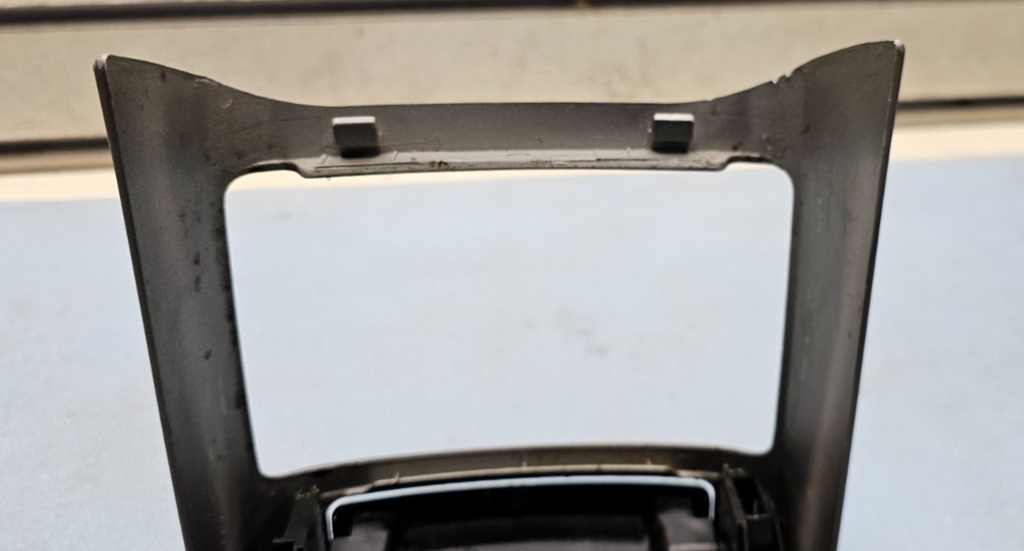 🔥04-09 TOYOTA PRIUS CENTER CONSOLE CUP DRINK HOLDER BEZEL STORAGE SILVER/BLACK