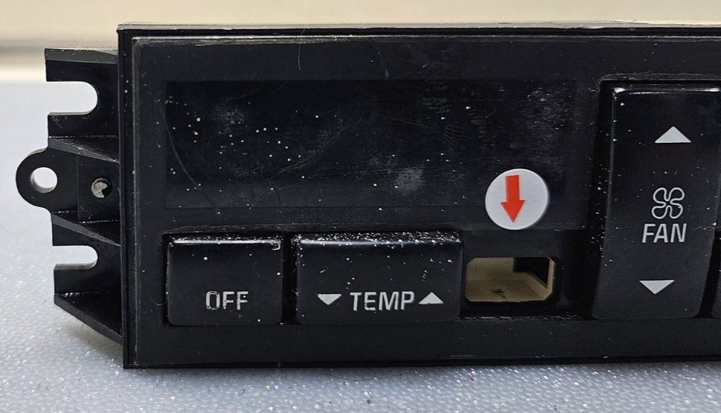 🔥90-93 REATTA RIVIERA Dash Climate Control Heater Temperature Conditioning