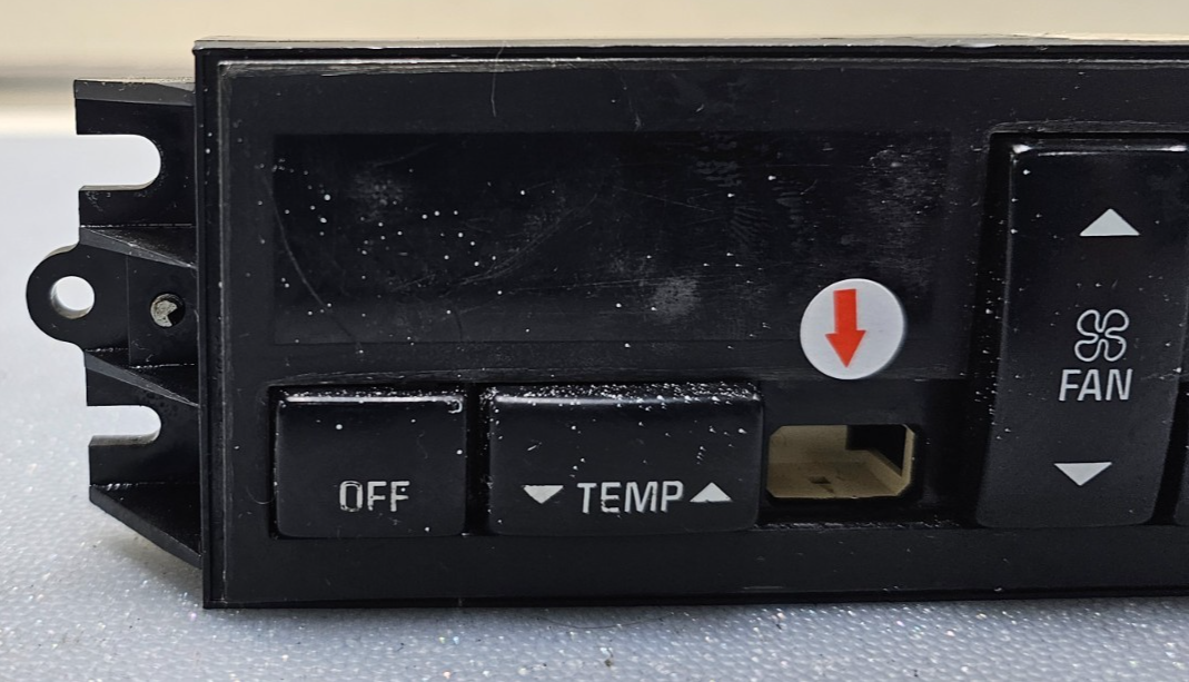 🔥90-93 REATTA RIVIERA Dash Climate Control Heater Temperature Conditioning