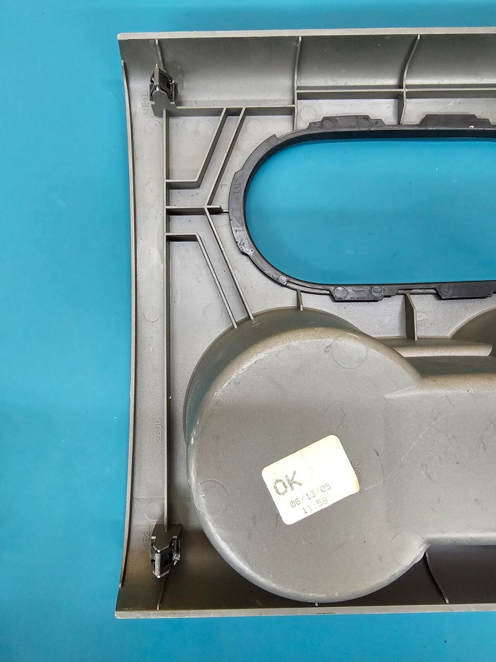 🔥04-08 Ford F-150 Mark LT Center Console Cup Holder Gear Shifter Bezel Gray OEM
