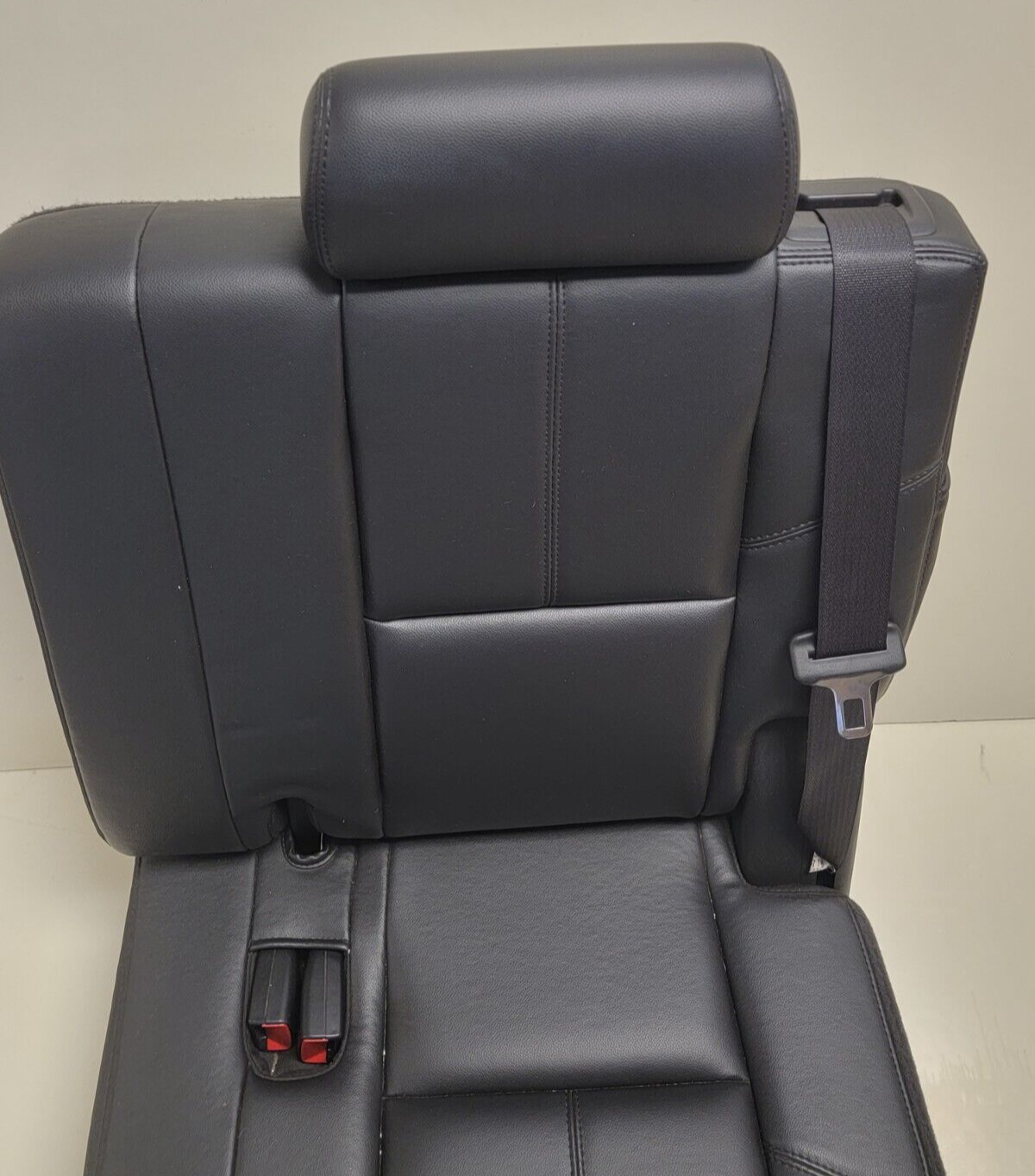 🔥2007-2014 Escalade Suburban Tahoe Yukon Third 3rd Row Seat BLACK Leather Left