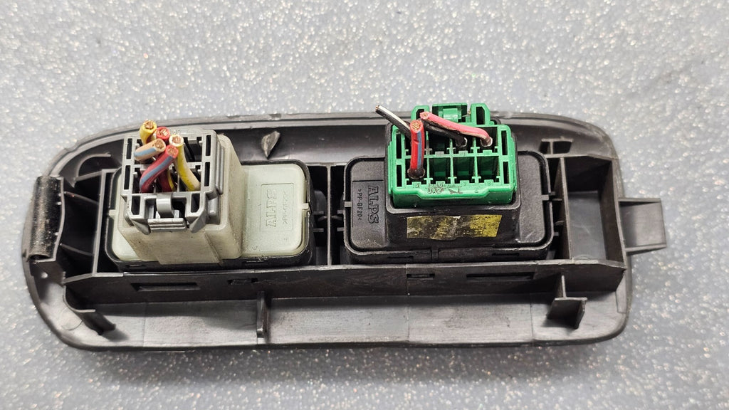 🔥01-07 FORD ESCAPE RIGHT PASSENGER FRONT POWER DOOR WINDOW SWITCH BLACK OEM