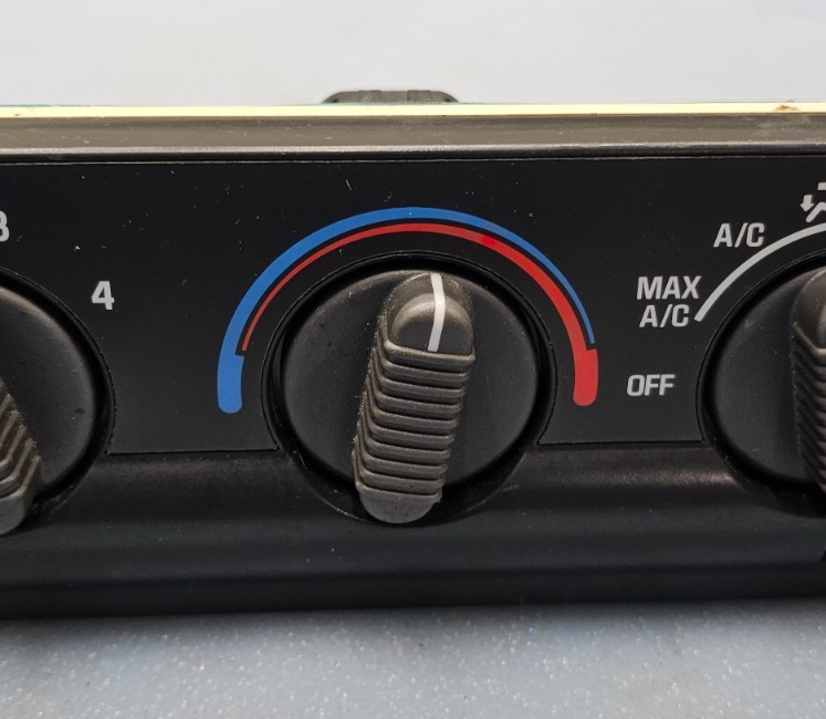 🔥98-05 Blazer Jimmy S10 Dash AC A/C Climate Temperature Heater Control Black