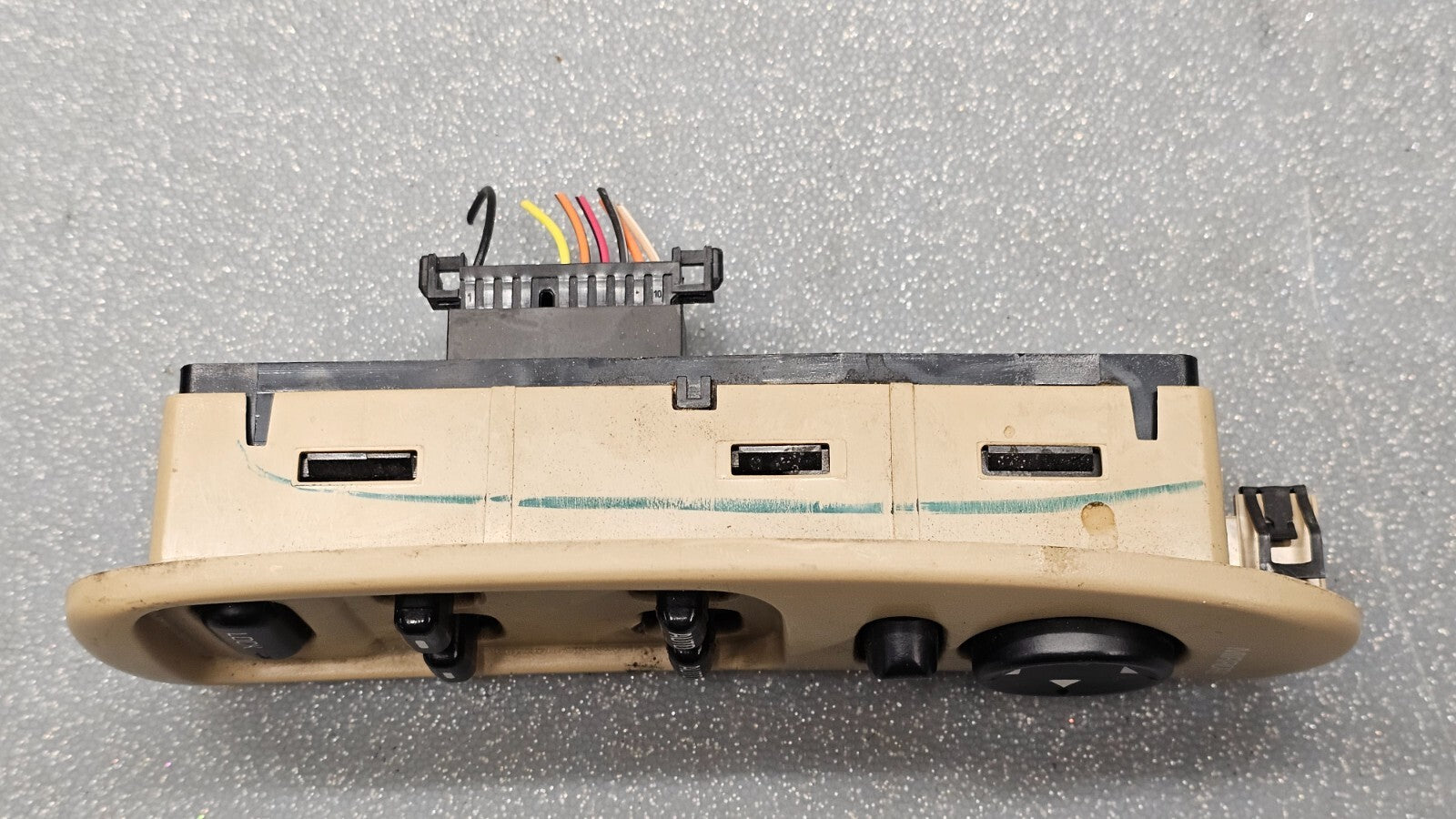 🔥00-05 Buick Lesabre Left Driver Master Power Window Switch Assembly Tan OEM