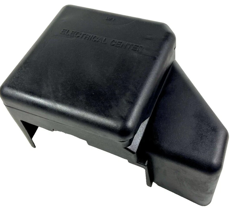 🔥00-02 Silverado Sierra Engine Fuse Relay Box Cover Lid Trim Panel Black OEM
