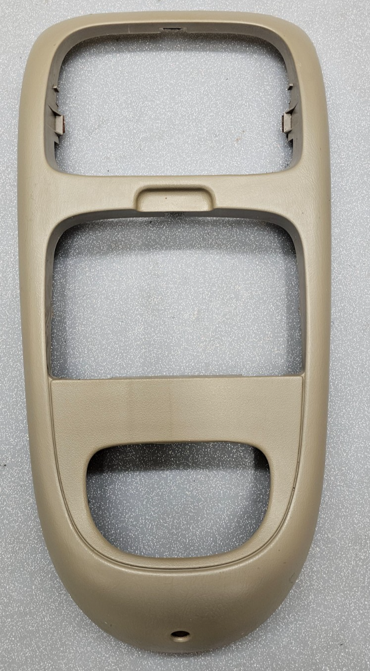 🔥97-03 Ford F150 EXPEDITION Overhead CONSOLE Display Comp STORAGE Frame TAN