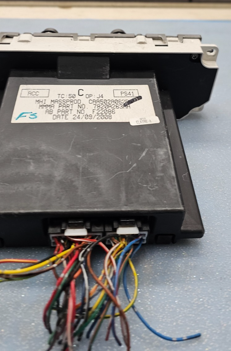 🔥04-05 Mitsubishi Endeavor Dash AC HVAC A/C Heater Climate Temperature Control