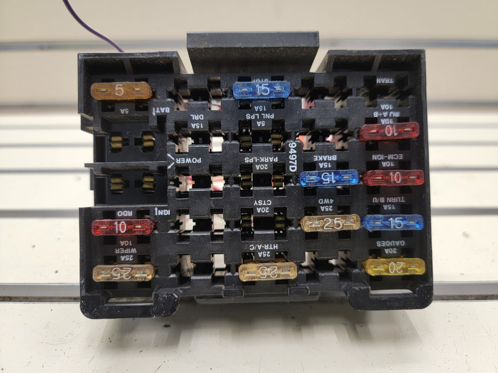 88-94 GMC CHEVY TRUCK C/K Under Dash Fuse Box Body Relay Control Module Unit OEM