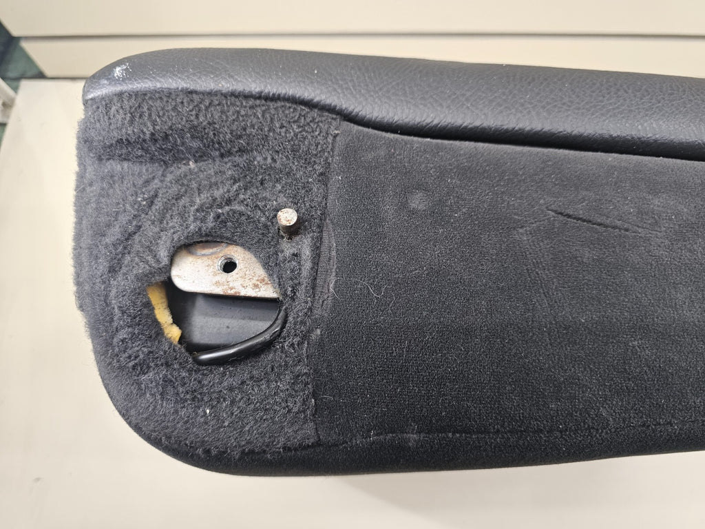 🔥02-08 Dodge RAM Center Console Jump Seat ARMREST Cover Lid Leather Black JS7
